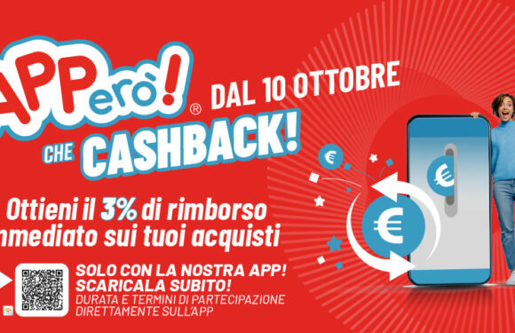 APPerò! CHE CASHBACK! – Regolamento